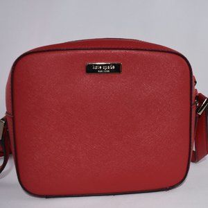 Kate Spade Newbury Lane Cammie Handbag in Hot Chili
